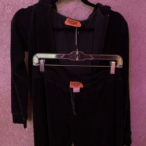 BLACK JUICY COUTURE VINTAGE TRACKSUIT